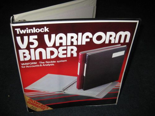 Twinlock V5 Variform binder, new.