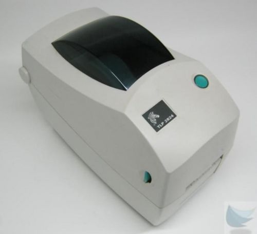 Zebra tlp2824 2824-11100-0001 direct thermal transfer ribbon printer usb for sale