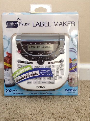 BROTHER ELECTRONIC LABELING SYSTEM P-TOUCH PT-1290BT (NEW)