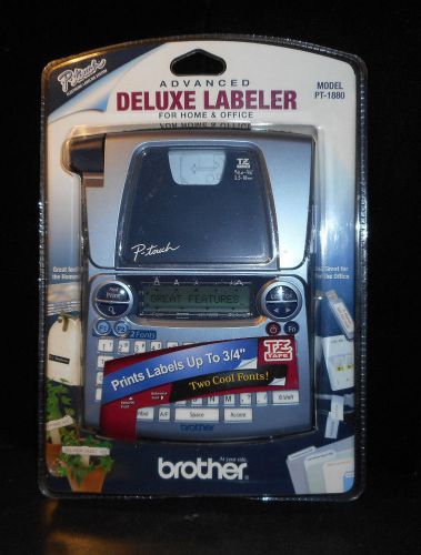 Factory Sealed New Brother P touch Advanced Deluxe Labeler PT-1880 Label Maker