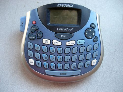 Used dymo letratag plus lt-100t personal label maker w/warranty for sale