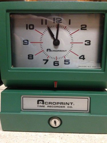 Acroprint Time Clock - FANTASTIC CONDITION