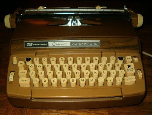 Smith Corona Coronet Automatic 12 Electric Typewriter - Vintage - Works