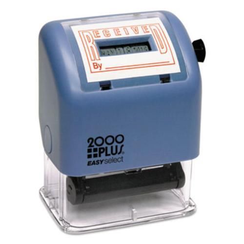 Consolidated Stamp 011092 2000 Plus Es Line Dater, Received, Red/blue