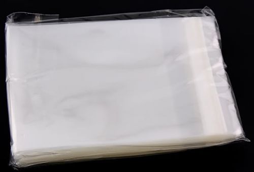 50 Clear Peel &amp; Seal Plastic Envelope Bags, Jewerly beads 1 1/4&#034;&#034; x 1 1/4&#034;