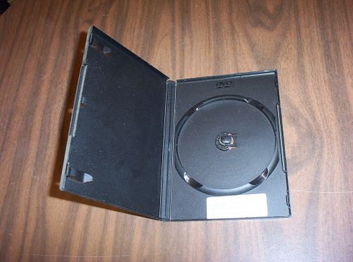 DVD Case black plastic, have several 4 for $1.00