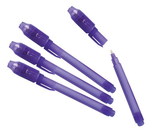 Miles kimball security pens, set of 4, purple  for sale