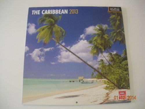 Caribbean Wall Calendar World Traveller Brown Trout 2013 12 X 12