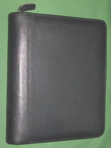 CLASSIC ~ 1.25&#034; ~ TOP GRAIN LEATHER Franklin Covey Planner BINDER Organizer 5560