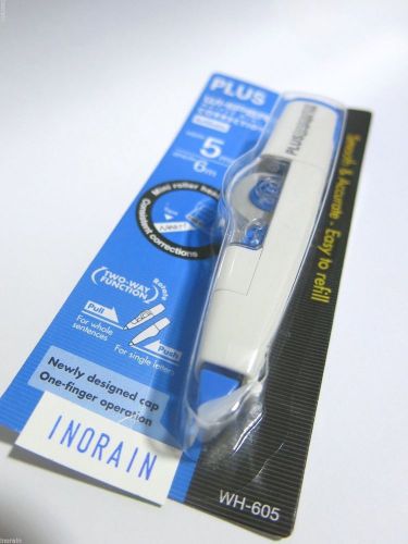 Japan Plus Whiper Mini Roller Correction Tape Refillable 5mm x 6m (WH-605)