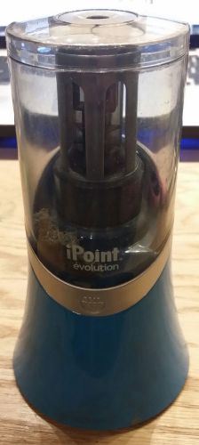 Westcott iPoint Blue Top Hole Electric Pencil Sharpener