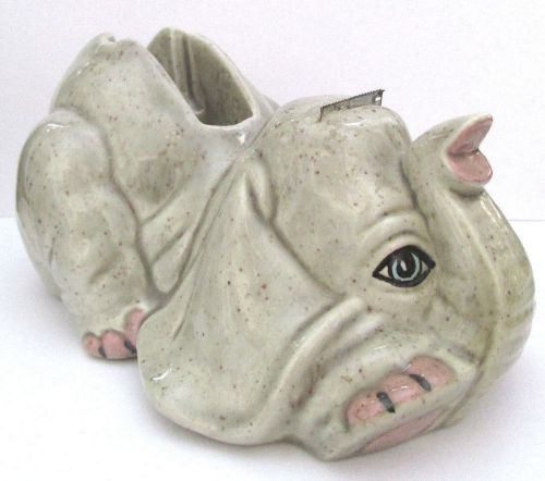 Ooak vintage duncan ent 1980 ceramic &#034;the gop lives&#034; elephant tape dispenser for sale