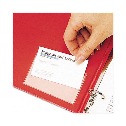 Cardinal Brands, Inc Top Load Holdit! Poly Business Card Holders (10/Pack)