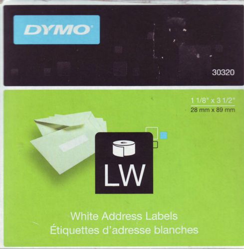 DYMO 30320 LabelWriter White Address Labels
