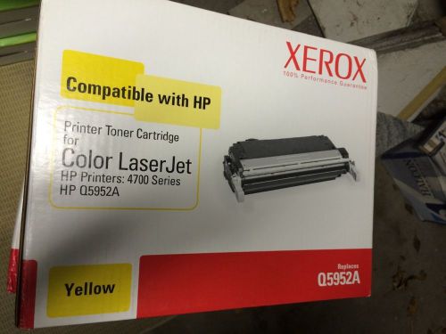 HP Compatible Q5952 Yellow Xerox #6R1332 NEW