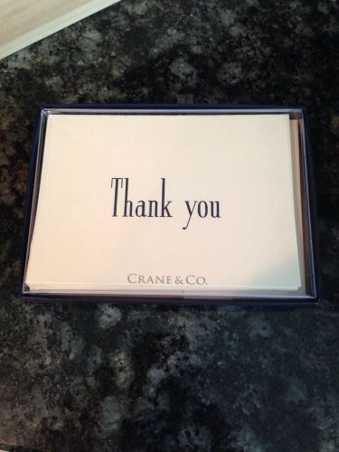 NEW Crane &amp; Co. Thank You Cards