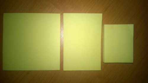 Post-it Assorted Sizes Classic Yellow Self-Adhesive Note Pads
