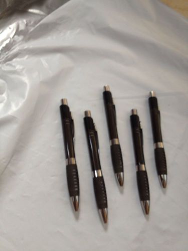 5 Black Pens