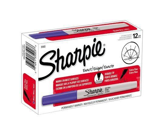 Sharpie Extra-fine Permanent Markers - Extra Fine Marker Point Type - (35003)