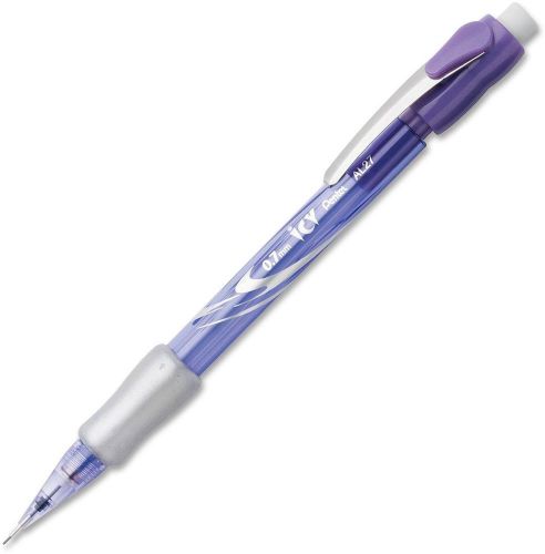 Icy automatic pencil 0.7mm violet barrel box of large eraser hb lead al27tv for sale