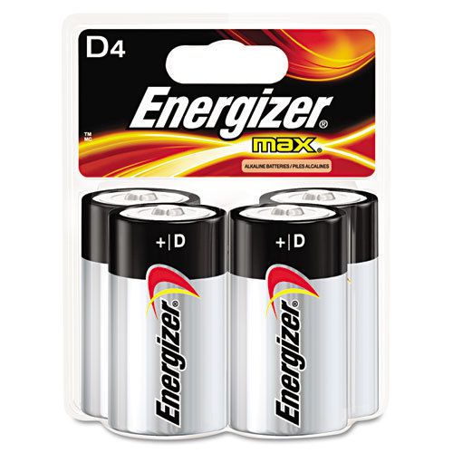 Energizer D Cell Alkaline Battery 20500 mAh D Alkaline 1.5 V DC
