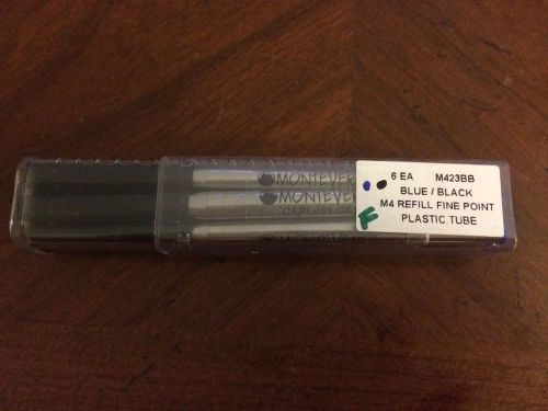 Monteverde M423BB Blue-Black Refill 6 pack