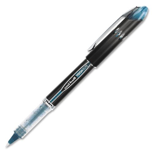 Uni-ball vision elite rollerball micro .5mm point blue/black ink 1-pen 69020 for sale