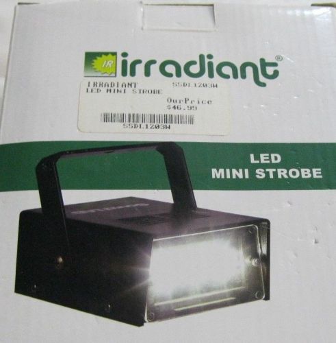 IRRADIANT SSDL-1203W WHITE LED MINI STROBE 120V