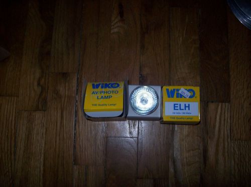 2 nos elh  projector bulb/lamp wico 120v 300w for sale