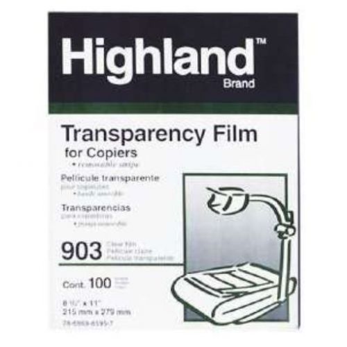 NEW MMM903 - Transparency Film with Removable Sensing Stripe