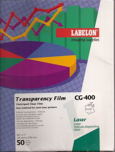 Labelon Transparency Film CG-400 (Partial package - 23 sheets)