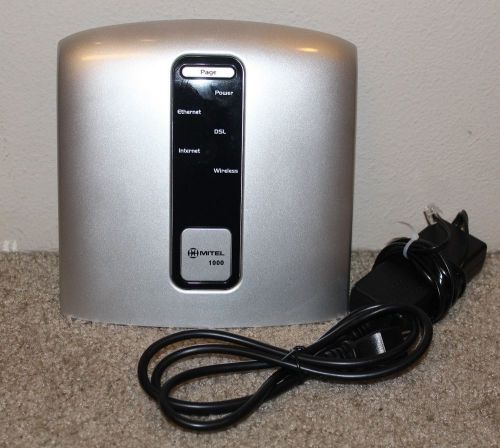 Mitel 1000 5923.05800 Router W/ Power Through Ethernet Adapter GREAT CONDITION