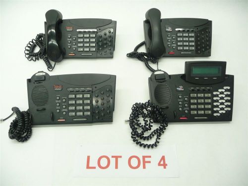 Lot of 4 Telrad Avanti/Connegy Phone 79-640-0000/B 15 Button Key-bx System