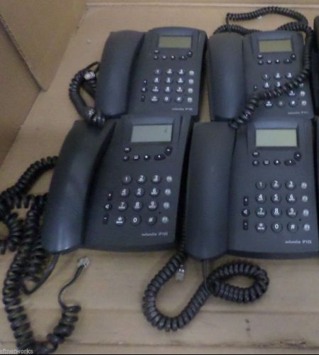 LOT OF 4 SWISSVOICE IP10S BUSINESS PHONE TELEPHONE HANDSETS WITH ADAPTERS T6