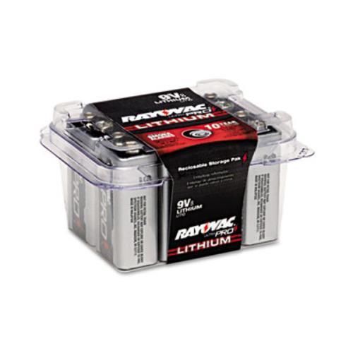 Ray-o-vac up9vl8 ultra pro lithium batteries, 9v, 8 per pack for sale