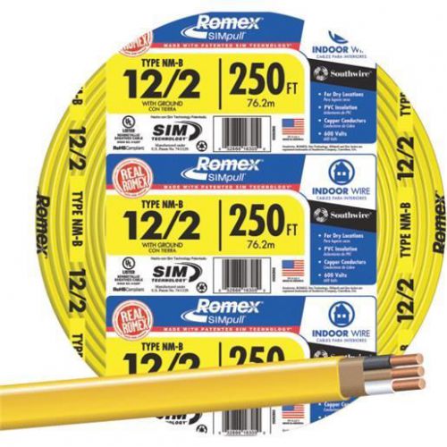 250&#039; 12-2 NMW/G WIRE 28828255