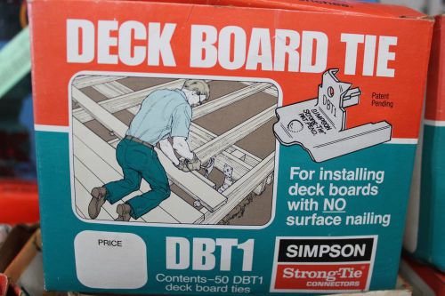 DBT1 Deck Board Tie Simpson