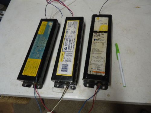 3-ballasts 2-lamp slimline 8&#039; 806-slh-tc-p universal-magnatek-ge-advance-lot 3 for sale