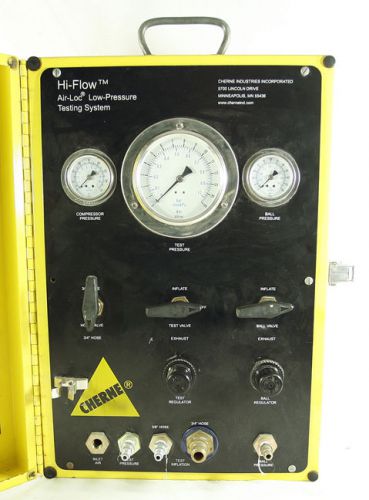 Cherne Hi-Flow Air Loc Low Pressure Testing System Control Panel 304708