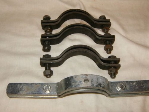 Riser Pipe Clamp for 3&#034; Cast Iron Pipe or Iron Pipe by B-Line QTY 4