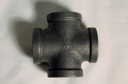 3/4 cross black - for use on lp, natural gas, or air supply lines free shipping for sale