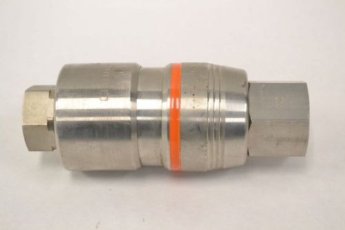 Swagelok qtm8-316 quick connect stainless 1 in npt hydraulic fitting b323068 for sale