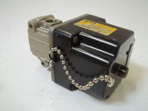 Parker cwj13701 solenoid valve 120v 23.8watts *used* for sale