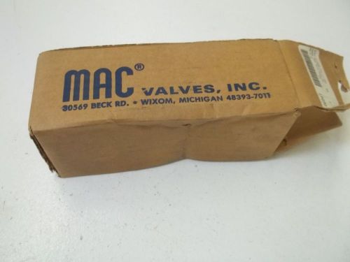 MAC VALVE INC. 6521B-000-PM-111DA SOLENOID VALVE *NEW IN A  BOX*