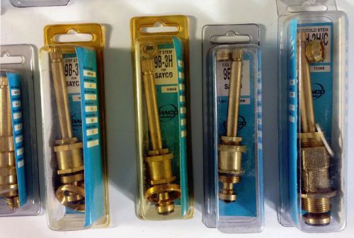 Danco Hot/Cold Lot of 52 Brass Stems / Faucet Parts - Streamway Price Pfister