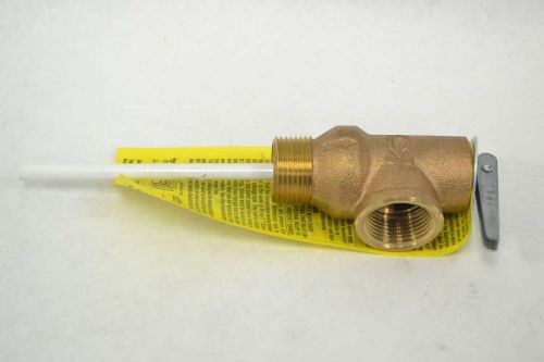 New watts z21.22 brass threaded 150psi 3/4 in npt relief valve b349792 for sale