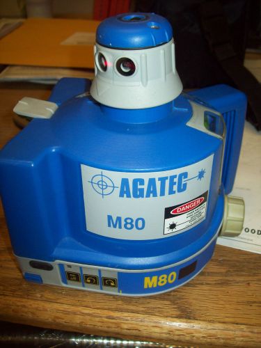 Agatec M80 Interior Manual Rotating Carpenter Line Laser with wall mount