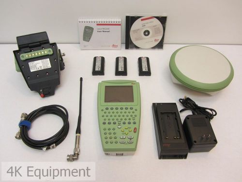 Leica ATX1230-GG GNSS Receiver 450-470 MHz, RX1250XC Data Collector, GHT56 Radio