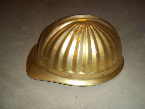 Vintage Unmarked Aluminum Hard Hat Helmet ? - Dura Guard