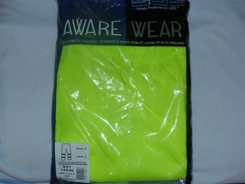 AWARE WEAR CLASS E LIME SAFETY PANTS